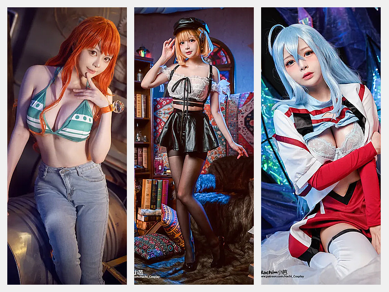 Hachi小芭 – 全套合集28期含随包视频[1.7G-2025.8]-二次元小窝 | 高清Cosplay写真图集整理与角色摄影作品更新